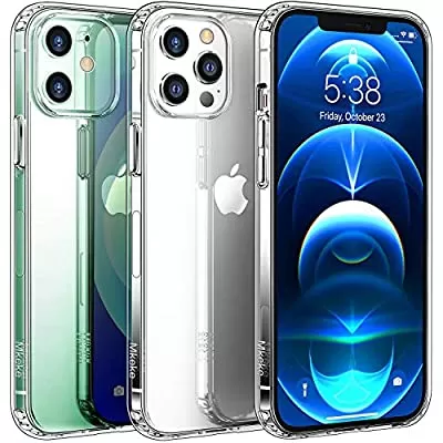 Mkeke Compatible with iPhone 12 Case, iPhone 12 Pro Case