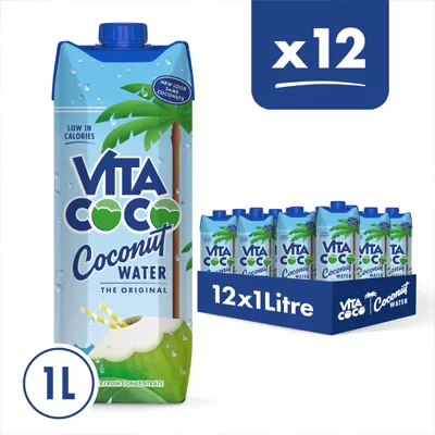 Pure Coconut Water, 1 Litre (12 Units)