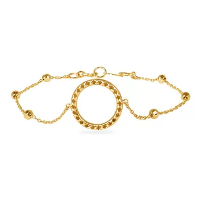 Golden Eye Gold Bracelet